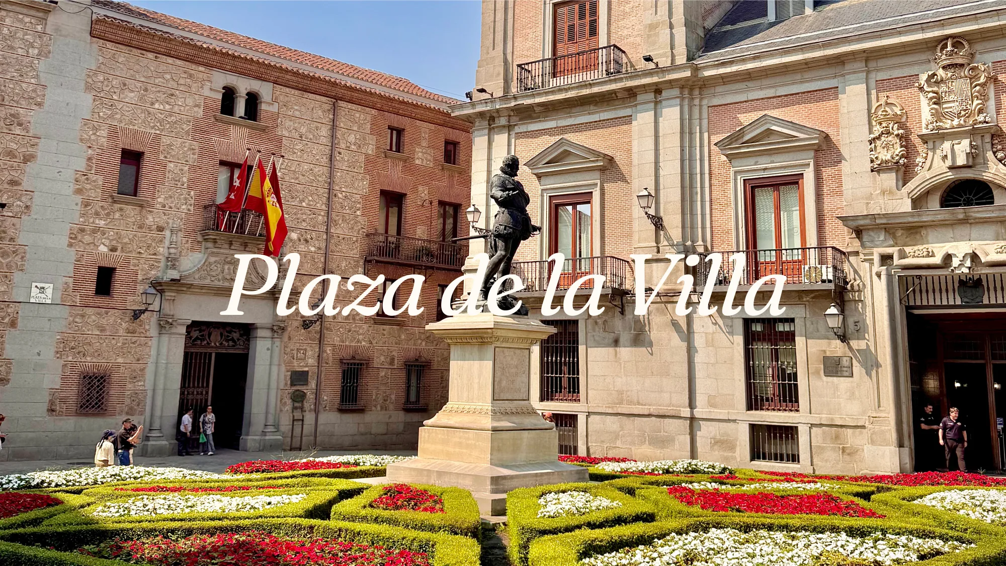 Plaza de la Villa, one of the city's oldest squares